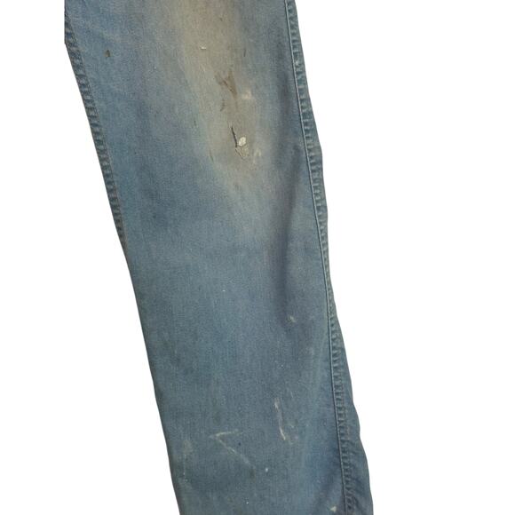 Levi’s with a Skosh vintage distressed painted used jeans size 33 - Picture 13 of 13